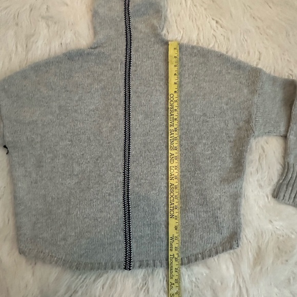 Free People One Teaspoon Rider Rollneck Sweater With Trim  XL NWT - Picture 12 of 12